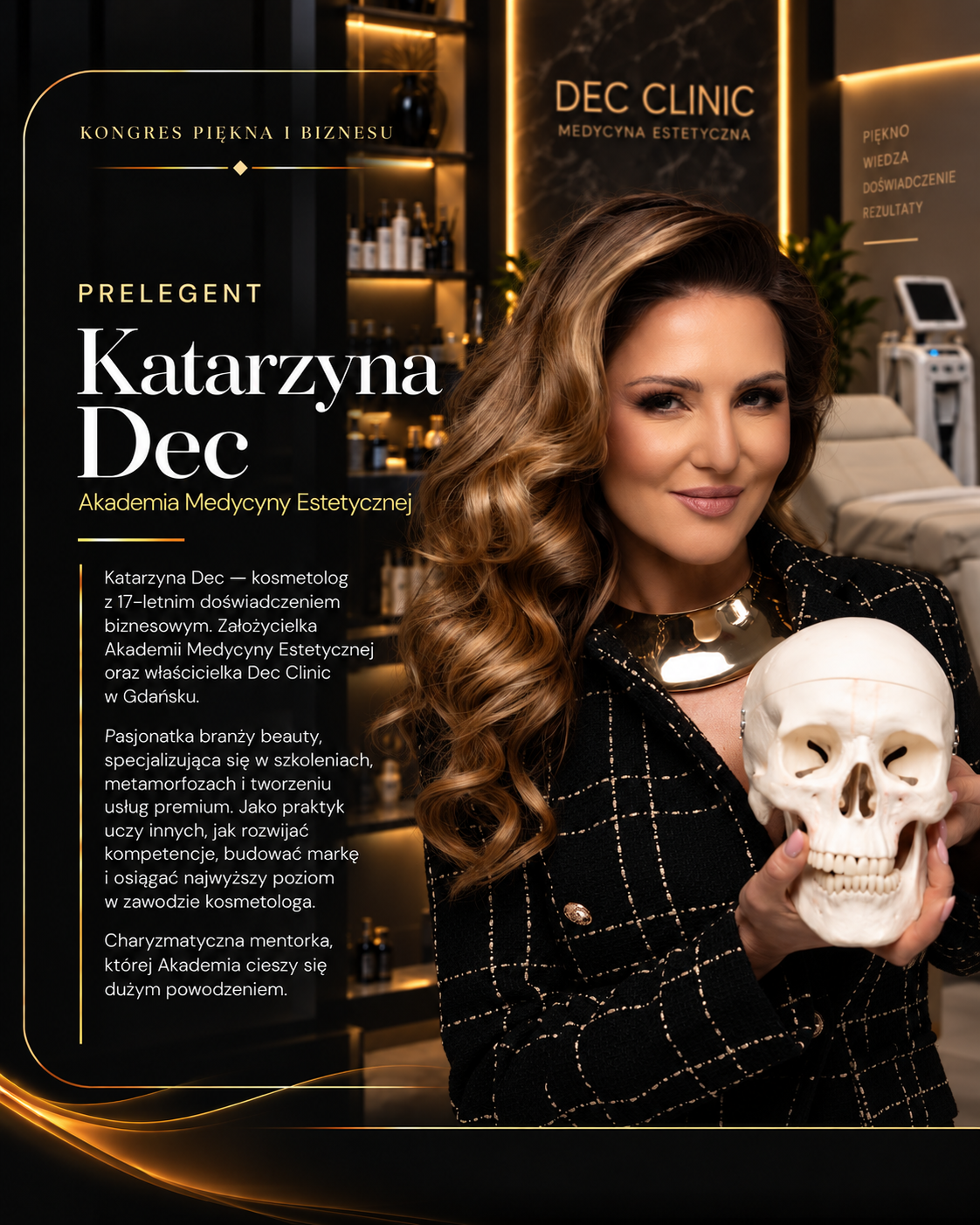 Katarzyna Dec — prelegentka Kongresu Piękna i Biznesu